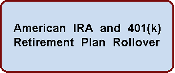American IRA and 401(k) Retirement Plan Rollover Logo