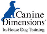 Canine Dimensions In-home Dog Training Logo