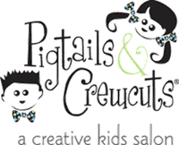 Pigtails & Crewcuts Logo