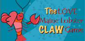 The Love Maine Lobster Claw Logo