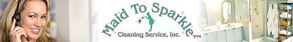 Maid to Sparkle Cleaning Logo